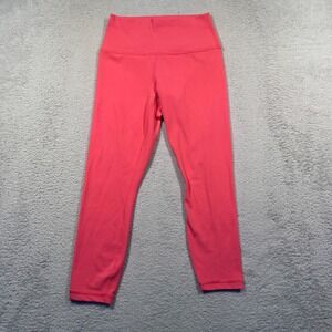 Athleta Transcend 7/8 Tights Leggings High Rise Pink Womens Size Small‎